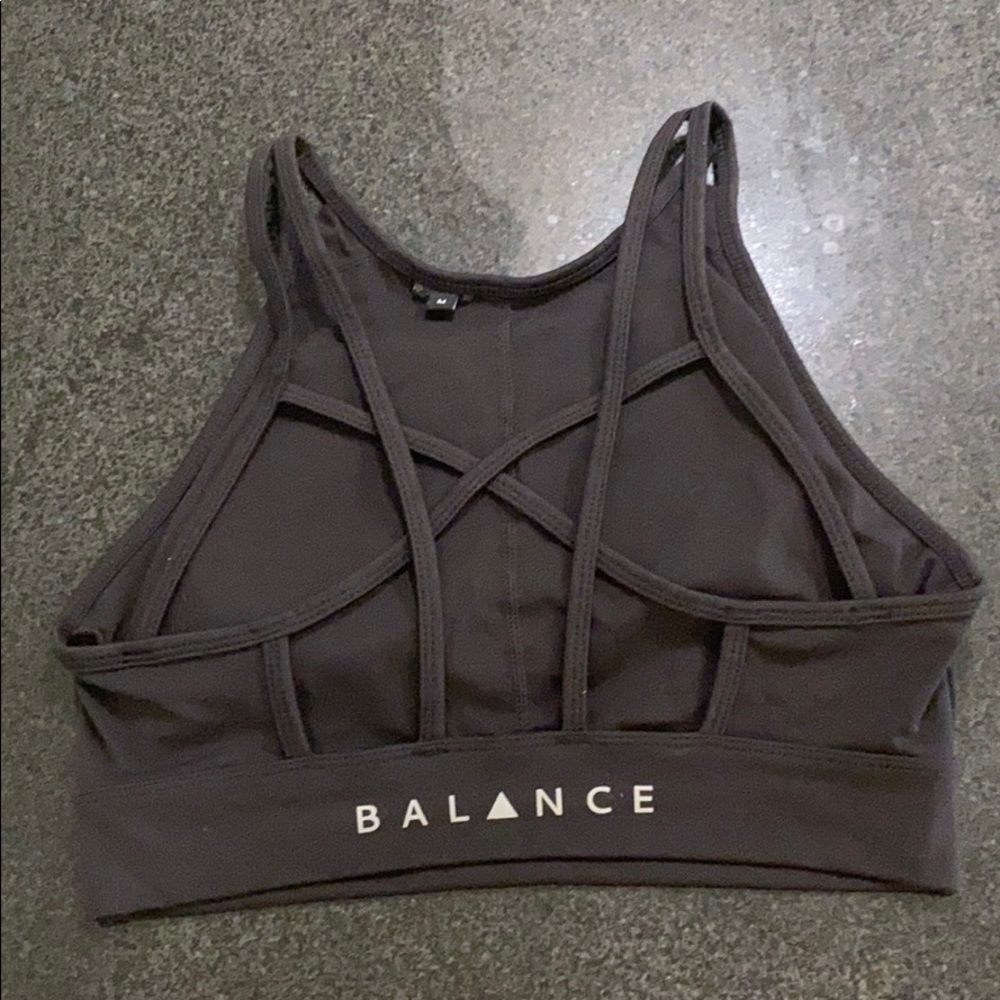 Balance Athletica Black Sports Bra